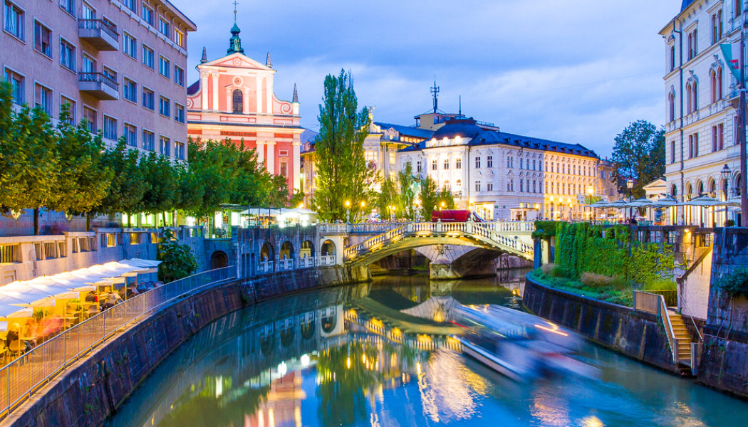 Ljubljana, the capital of Slovenia