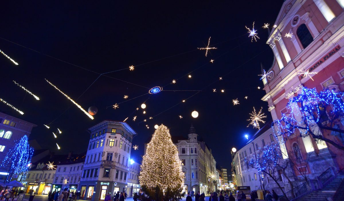 Festive December in Ljubljana
