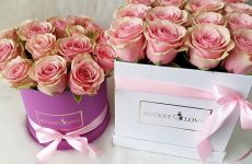 Bucket of Love / hand-made Forever rose boxes